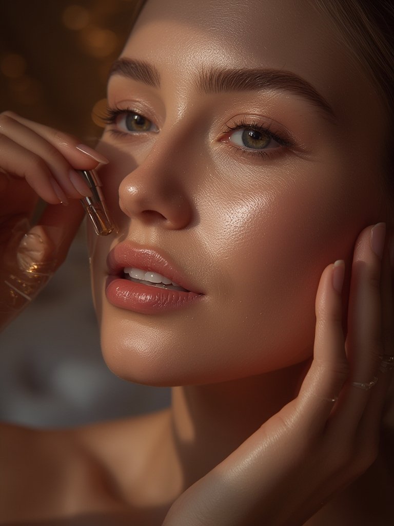 midnight serum in action